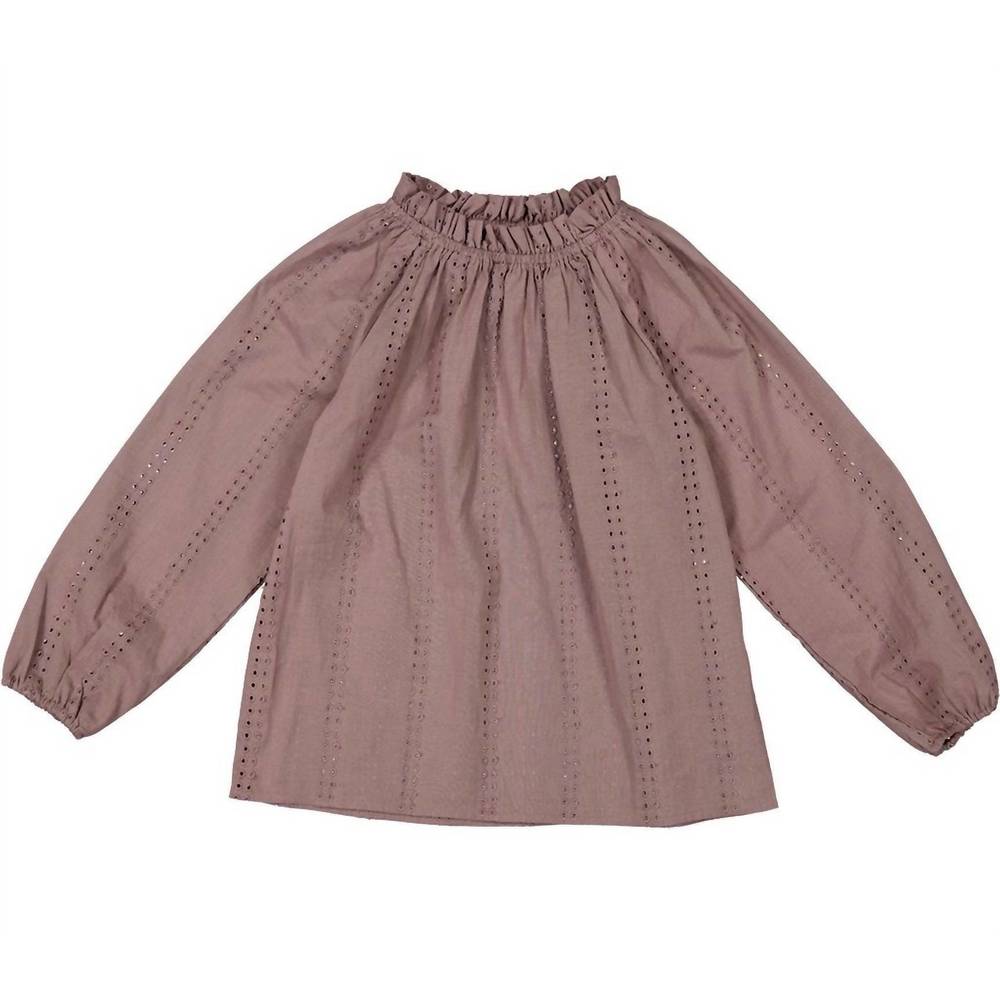 NEW MARMAR COPENHAGEN taja blouse in plum